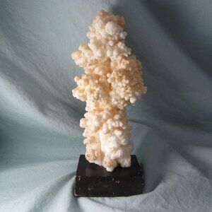 mounted vintage cave calcite aragonite specimen (w2513)